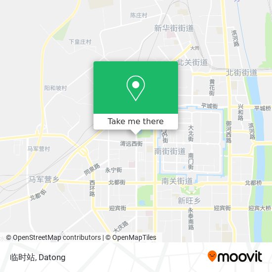 临时站 map