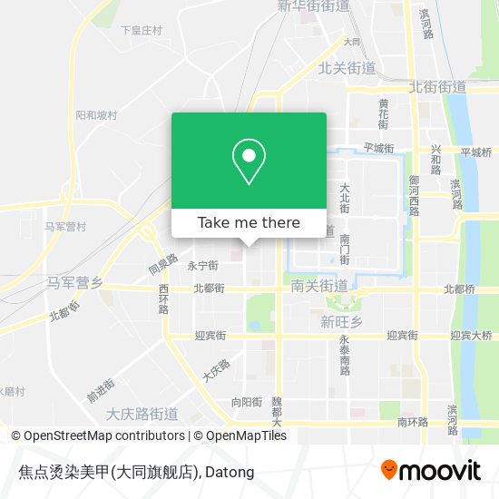 焦点烫染美甲(大同旗舰店) map