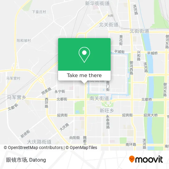 眼镜市场 map