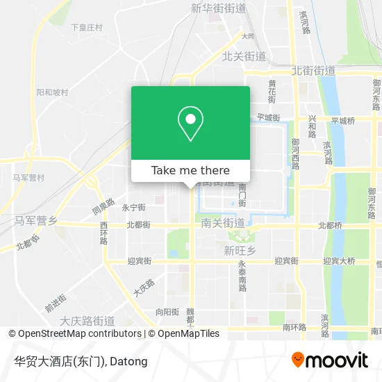华贸大酒店(东门) map