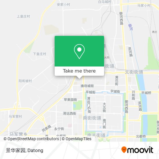 景华家园 map