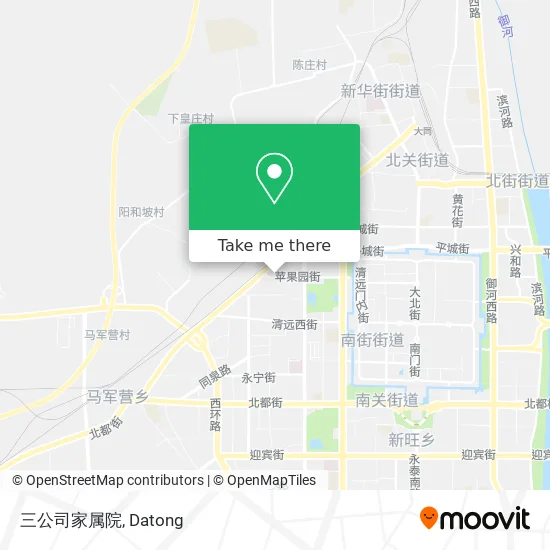 三公司家属院 map