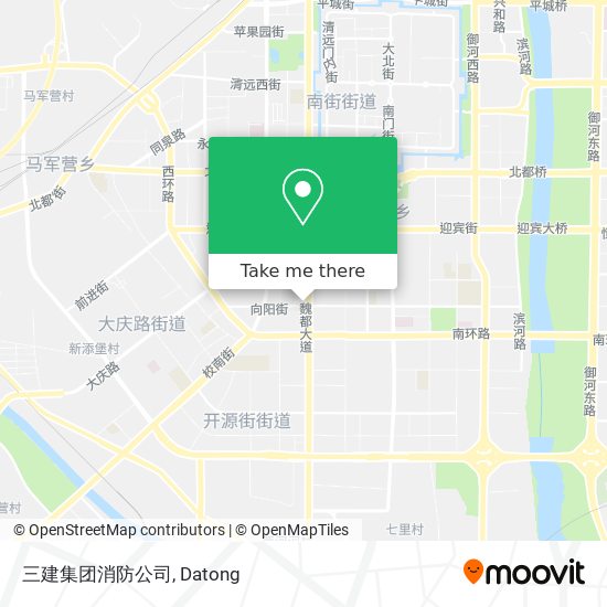 三建集团消防公司 map