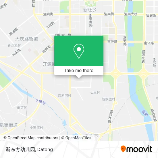 新东方幼儿园 map