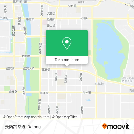 云岗跆拳道 map