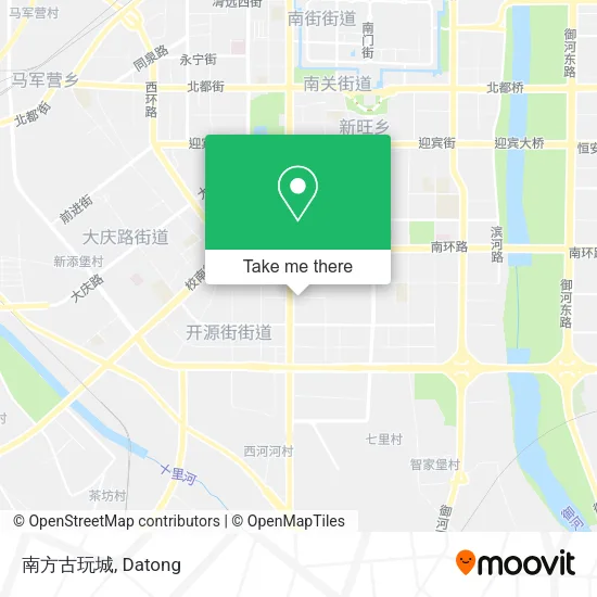 南方古玩城 map