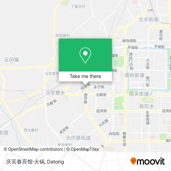庆宾春宾馆-火锅 map