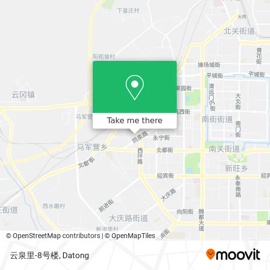 云泉里-8号楼 map