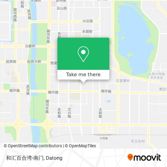 和汇百合湾-南门 map
