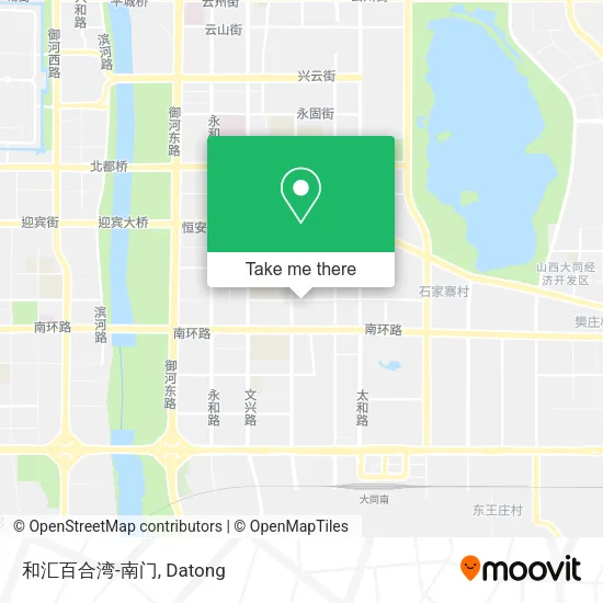 和汇百合湾-南门 map