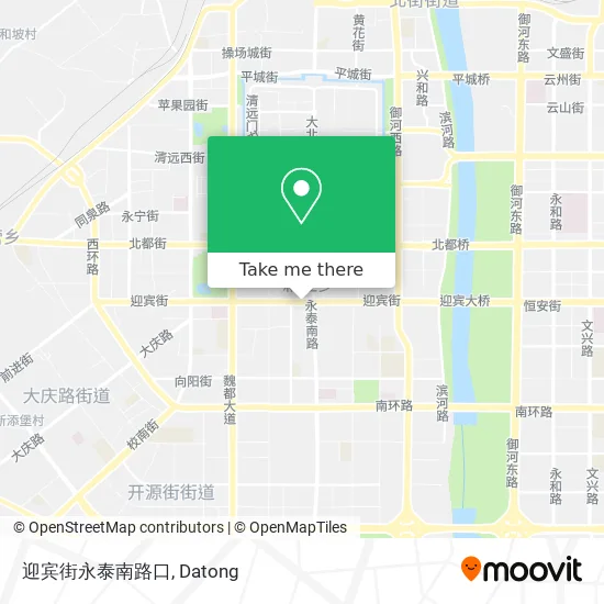 迎宾街永泰南路口 map