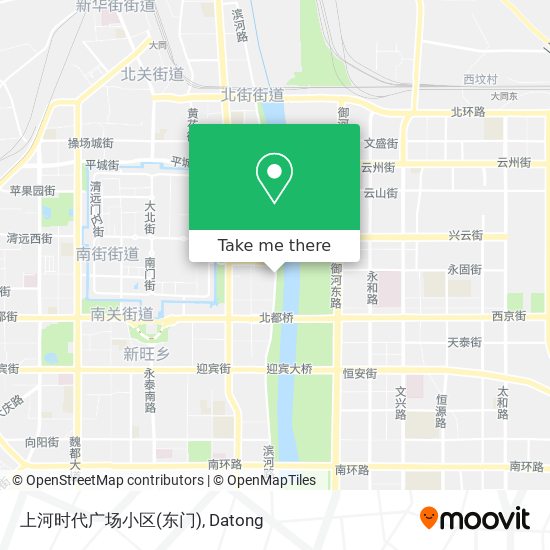 上河时代广场小区(东门) map