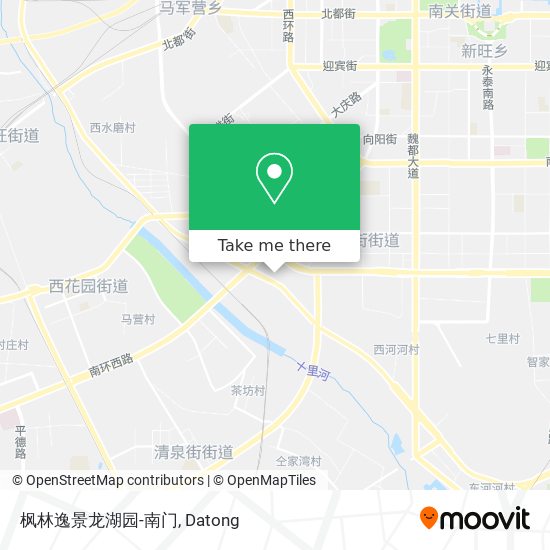 枫林逸景龙湖园-南门 map