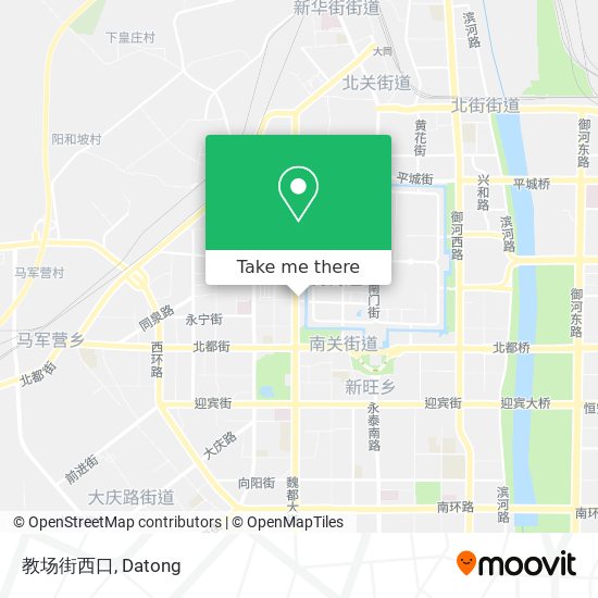 教场街西口 map