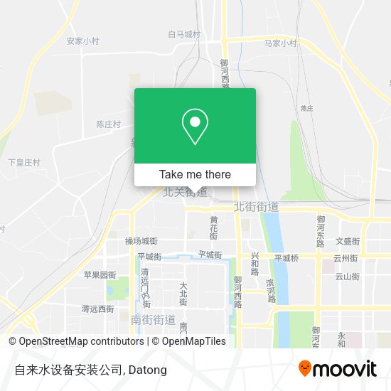 自来水设备安装公司 map