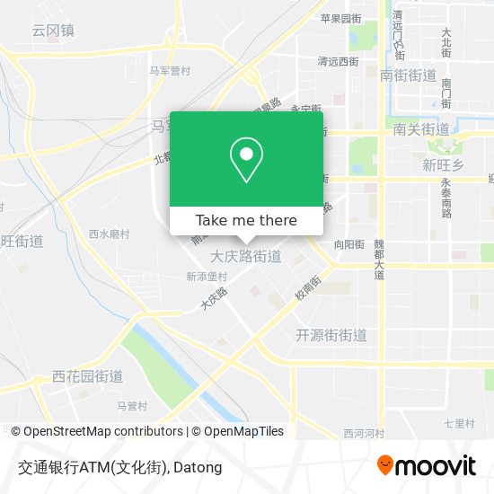 交通银行ATM(文化街) map