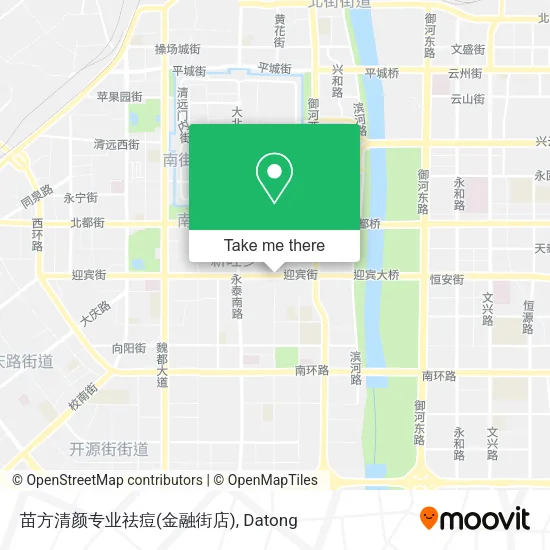 苗方清颜专业祛痘(金融街店) map