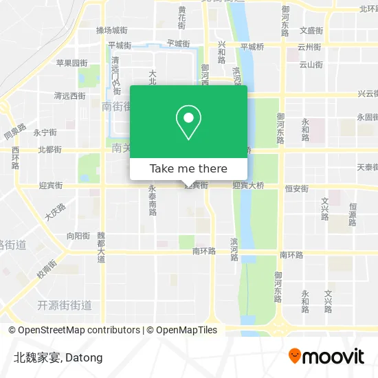 北魏家宴 map