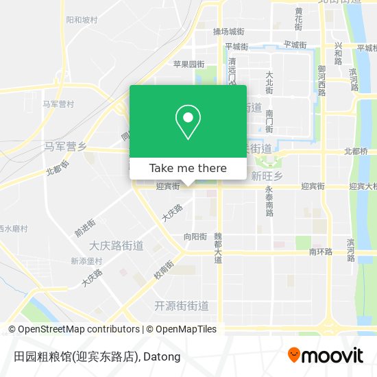 田园粗粮馆(迎宾东路店) map