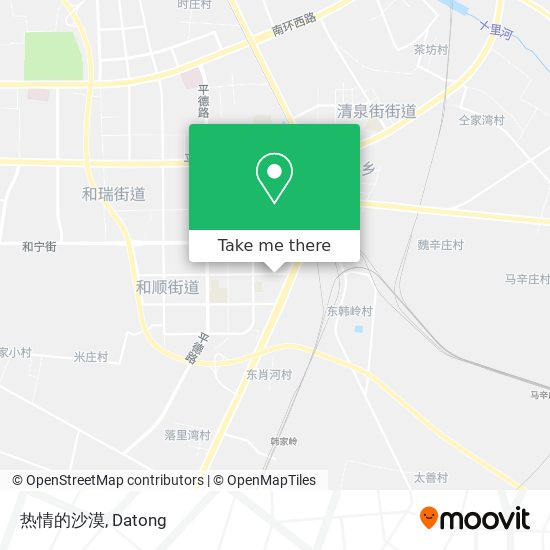 热情的沙漠 map