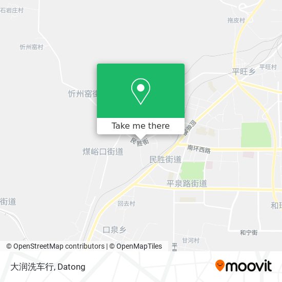 大润洗车行 map