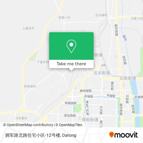 拥军路北路住宅小区-12号楼 map