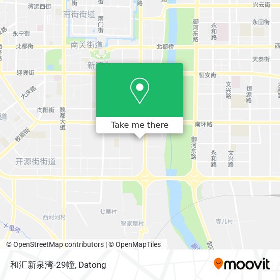 和汇新泉湾-29幢 map