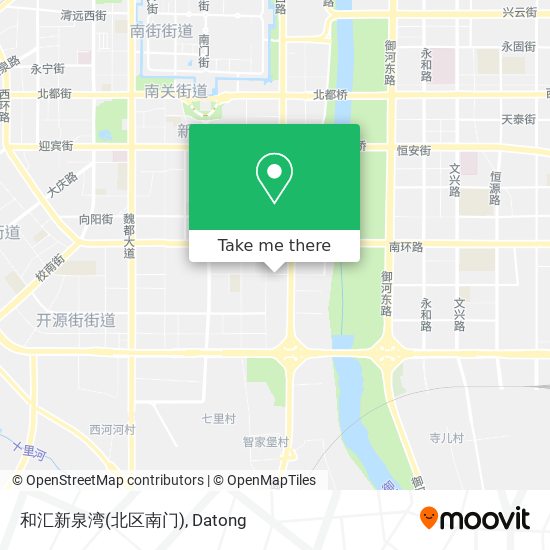 和汇新泉湾(北区南门) map