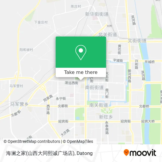 海澜之家(山西大同熙诚广场店) map