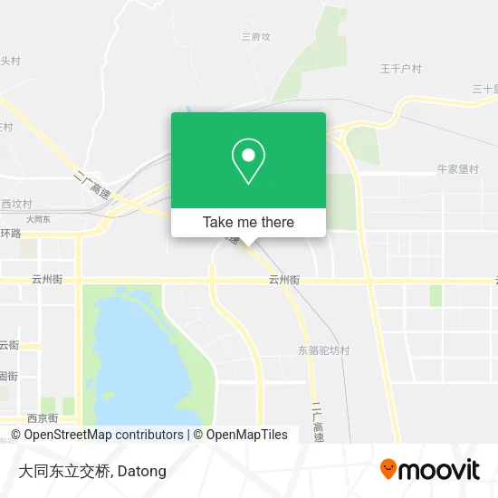 大同东立交桥 map