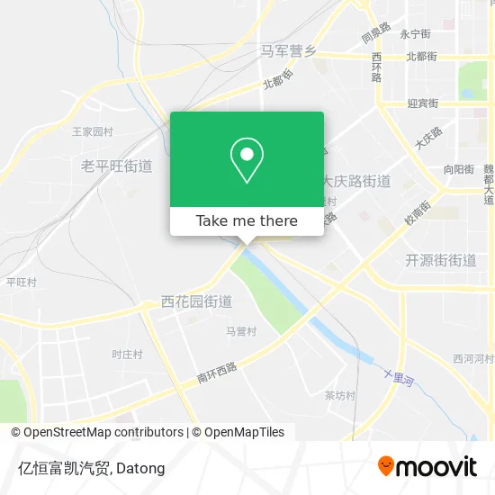 亿恒富凯汽贸 map