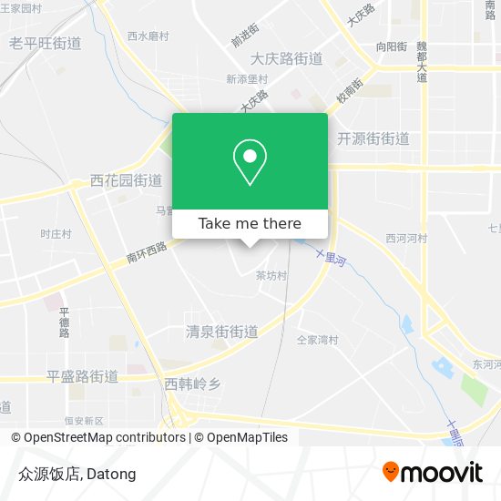 众源饭店 map