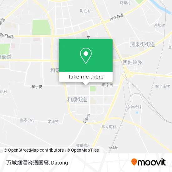 万城烟酒汾酒国窖 map