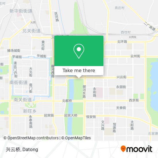 兴云桥 map