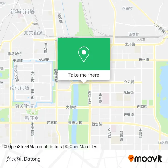 兴云桥 map