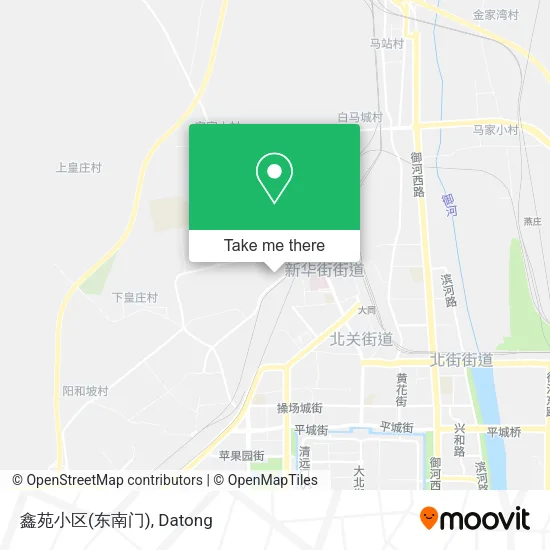 鑫苑小区(东南门) map