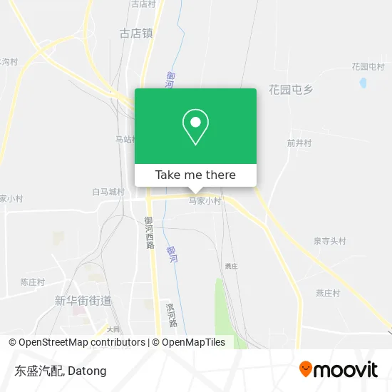 东盛汽配 map