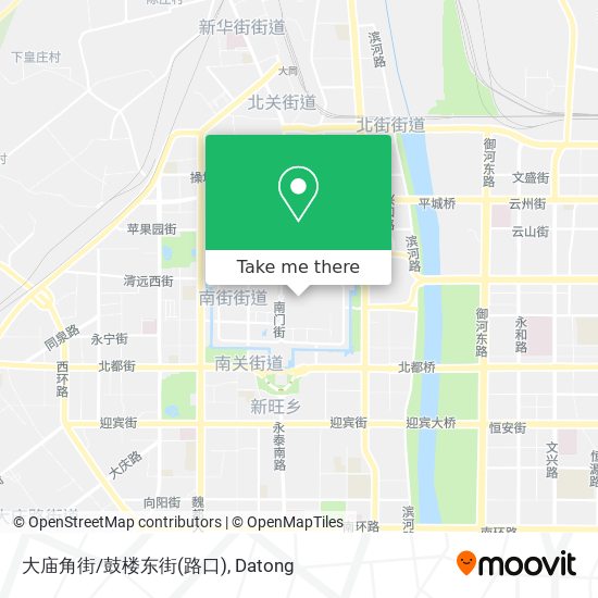大庙角街/鼓楼东街(路口) map