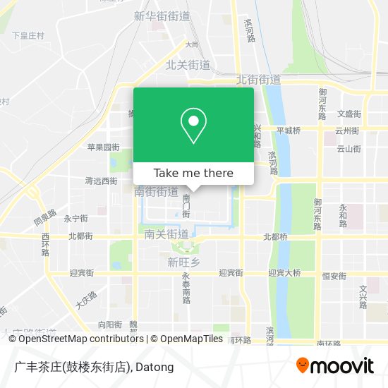 广丰茶庄(鼓楼东街店) map