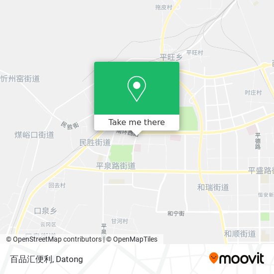 百品汇便利 map