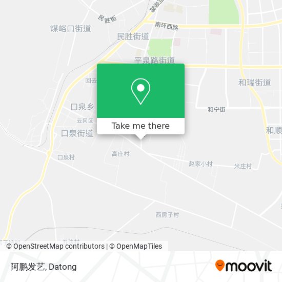 阿鹏发艺 map