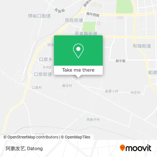 阿鹏发艺 map