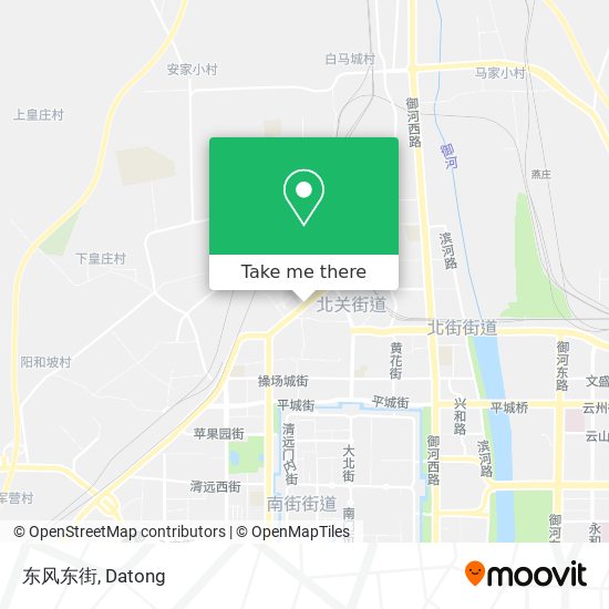 东风东街 map