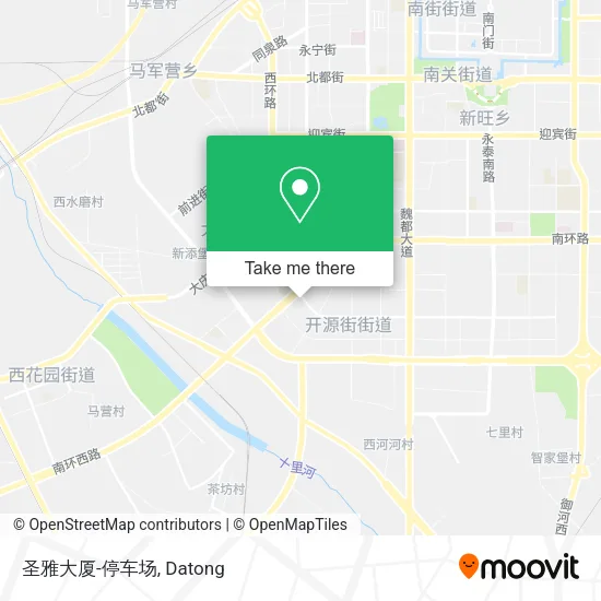 圣雅大厦-停车场 map