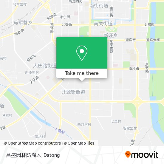 昌盛园林防腐木 map