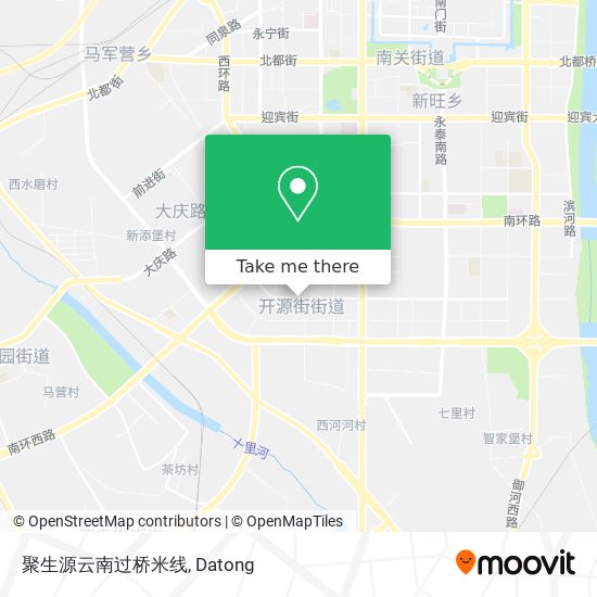 聚生源云南过桥米线 map