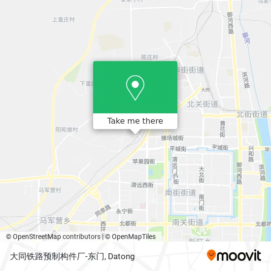 大同铁路预制构件厂-东门 map