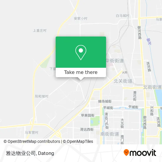 雅达物业公司 map