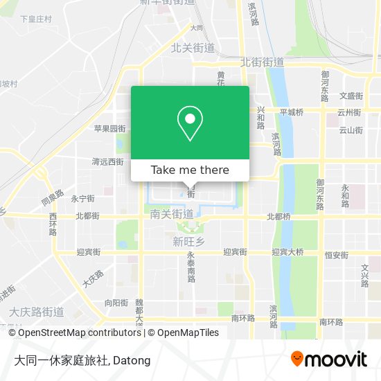 大同一休家庭旅社 map