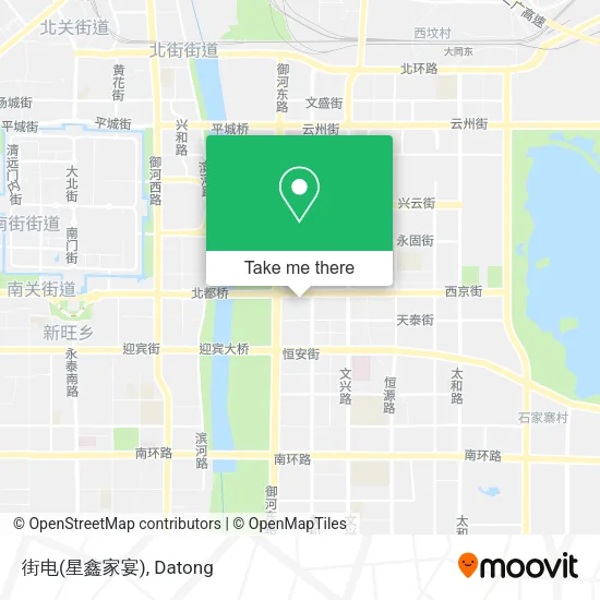 街电(星鑫家宴) map